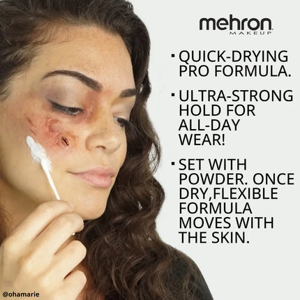 Mehron Makeup Latex Clear 130 ml.