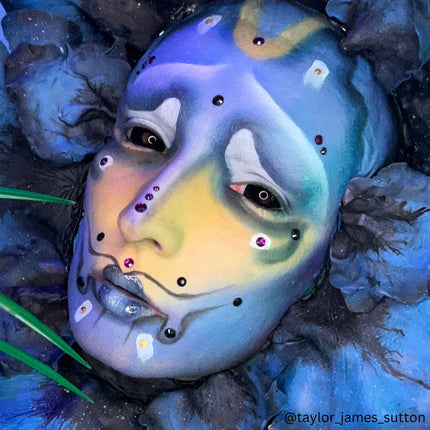 Mehron Makeup Liquid Makeup Blue