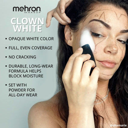 Mehron Makeup Makeup Clown White 65 gr.