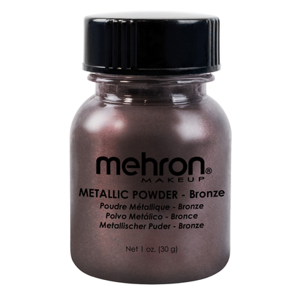 Mehron Makeup Metallic Powder Bronze