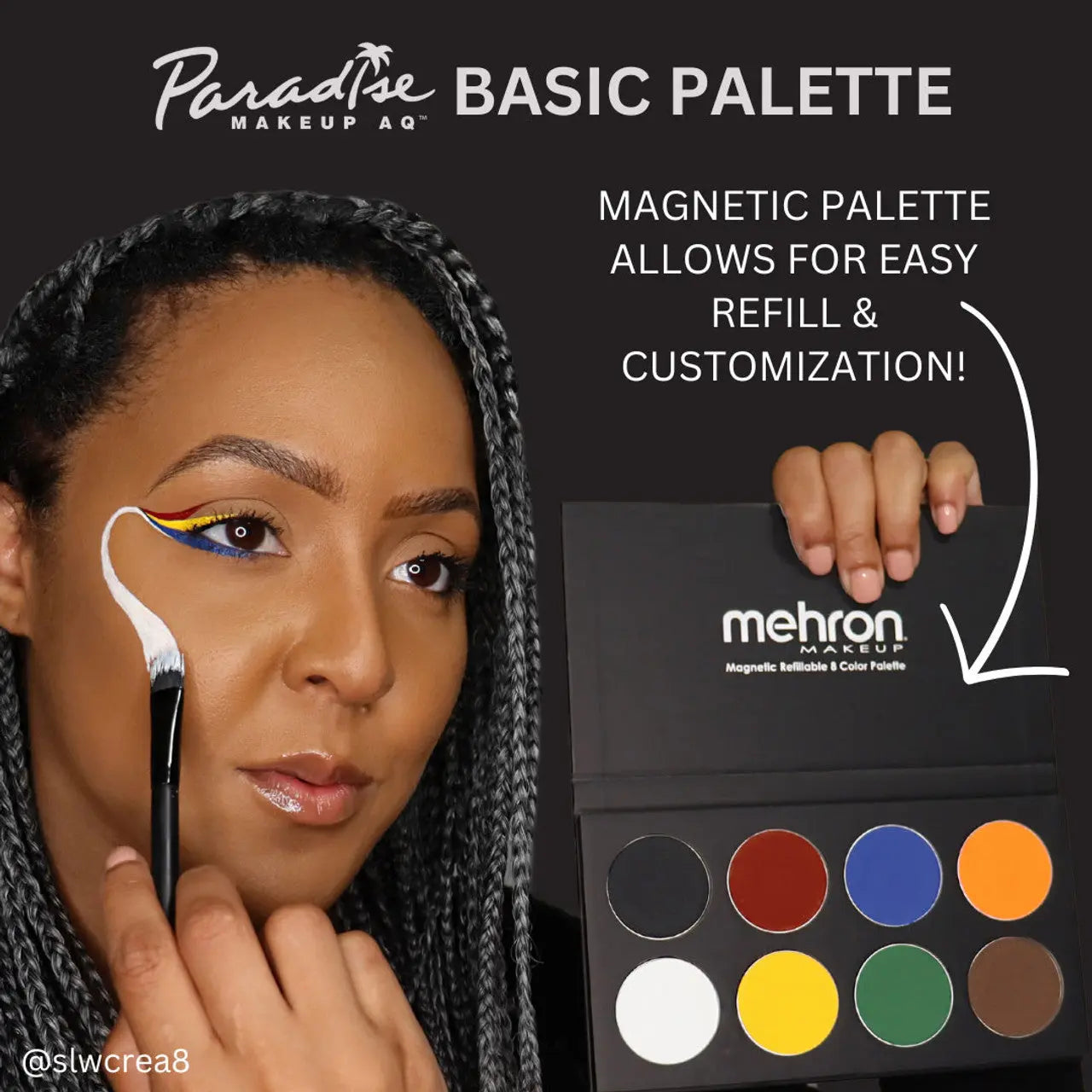 Paradise Makeup AQ - White (7 gr Paradise Makeup AQ - White (7 gr