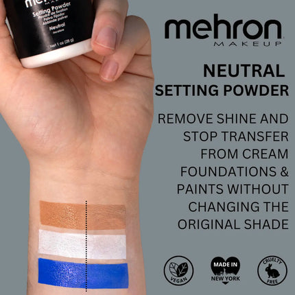 Mehron Makeup Setting Powder Neutral 28 gr.
