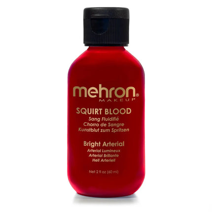 Mehron Makeup Squirt Blood Bright Arterial