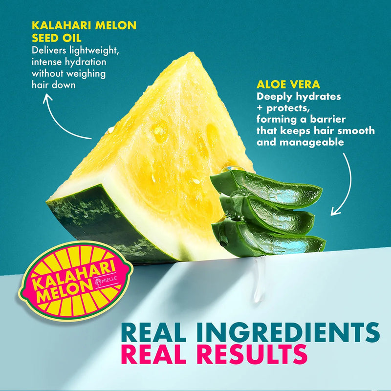 Mielle Organics Kalahari Melon & Aloe Vera Curl Forming Glaze Gel, crème-gel voor gedefinieerde krullen
