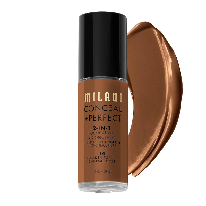 2-in-1 Foundation and Concealer 14 Golden Toffee