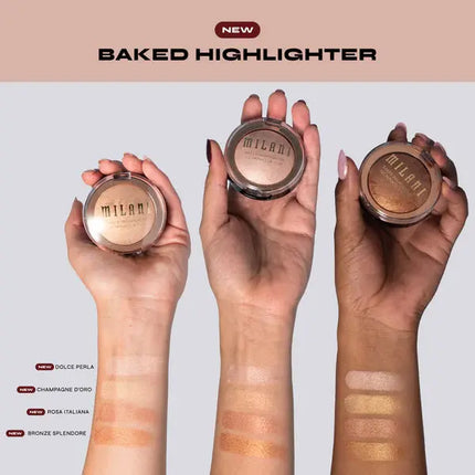 Milani Baked Highlighter 02 Champagne D'Oro