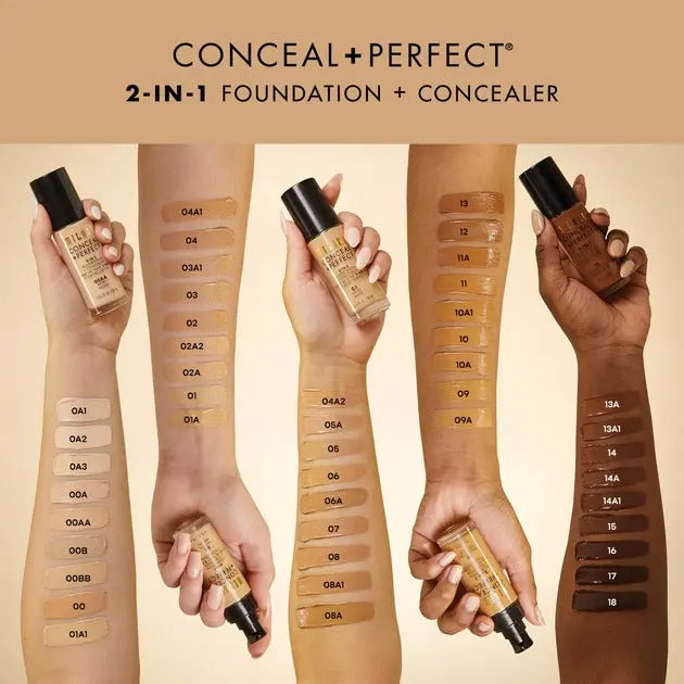 2-in-1 Foundation and Concealer 11A Nutmeg