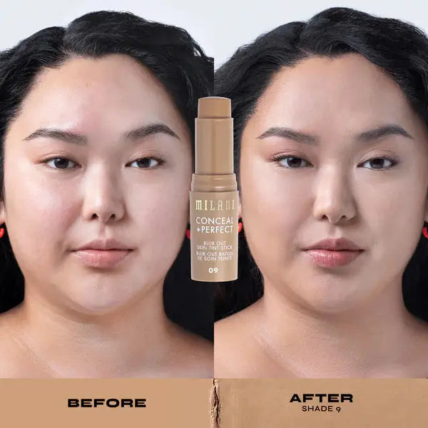 Milani Conceal + Perfect Blur Out Skin Tint 09 Light Medium Gold Beige, stick foundation, foto 2 van 7