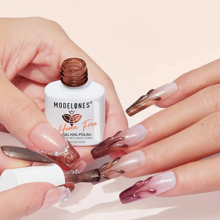 Modelones Gel Nail Polish Set Psychedelic Pearl