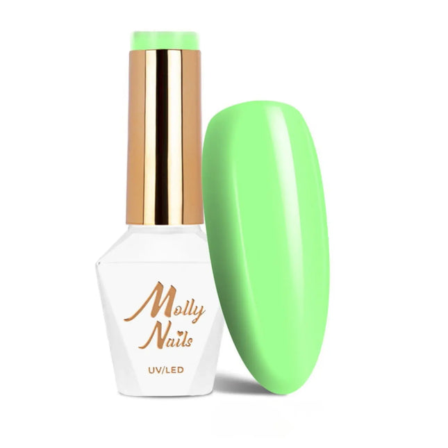 Molly Nails UV/LED Gel Polish Vivid Vibes Nr 281 Fresh Limeade