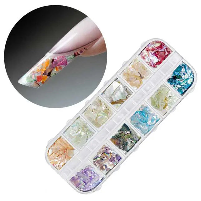 MollyLac Crushed Seashells Nail Art Palette No. 4