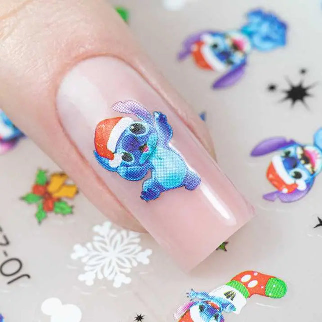 MollyLac Nail Stickers Stitch