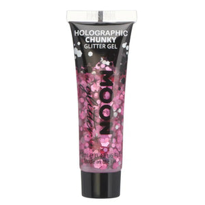 Holographic Chunky Glitter Gel Pink