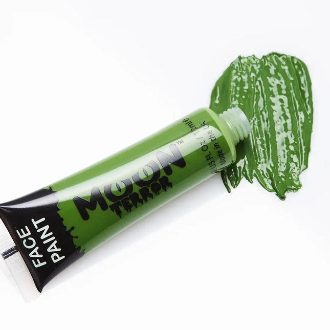 Moon Creations Moon Terror Halloween Face Paint Zombie Green