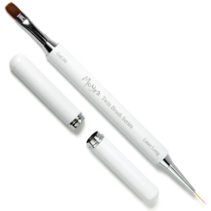 Moyra Twin Brush Series Gel 06 Liner Long