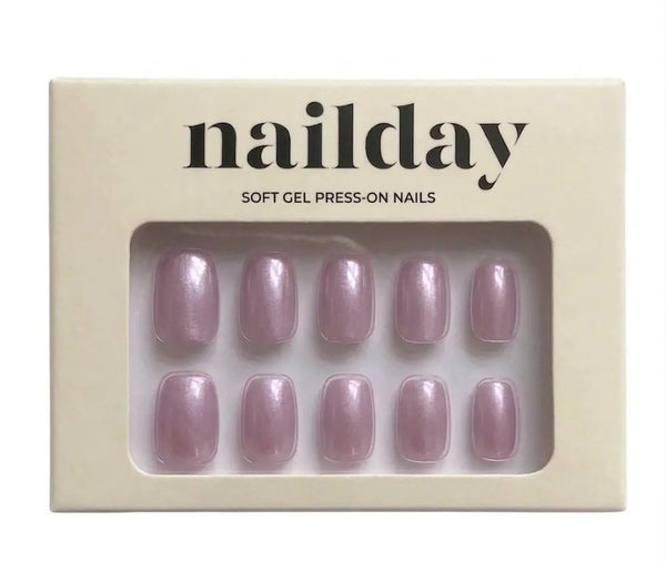 Nailday Soft Gel Press-On Nails Crystal