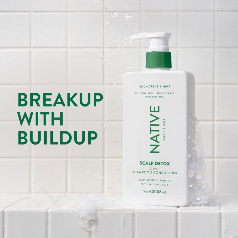 Native 2 In 1 Shampoo & Conditioner Eucalyptus & Mint 4