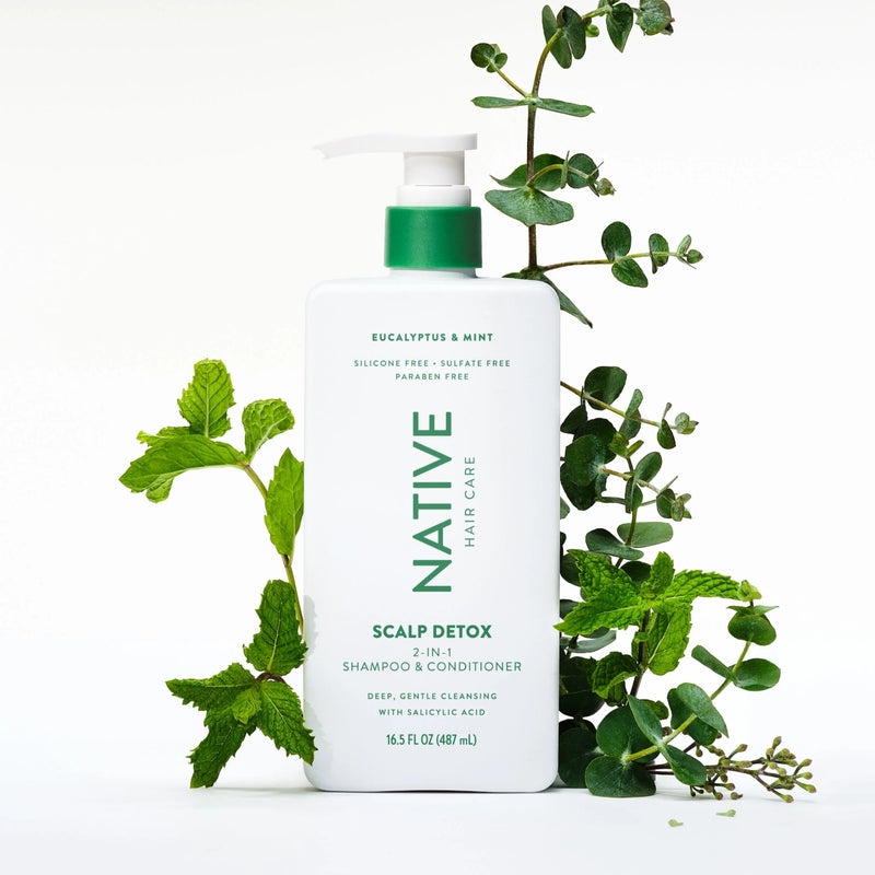 Native 2 In 1 Shampoo & Conditioner Eucalyptus & Mint 8