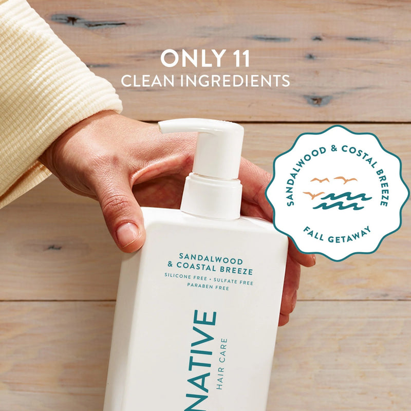 Native Full & Thick 2 In 1 Shampoo & Conditioner Sandalwood & Coastal Breeze 5