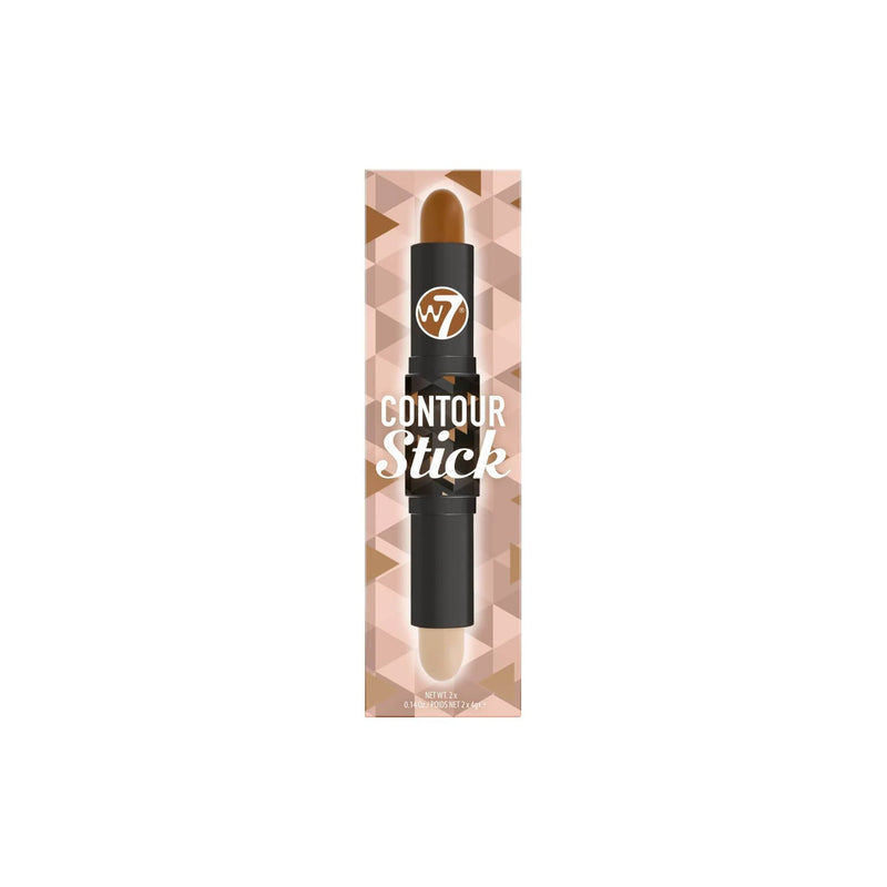 W7 Cosmetics Contour Stick Natural, contour en highlighter stick in duo-vorm