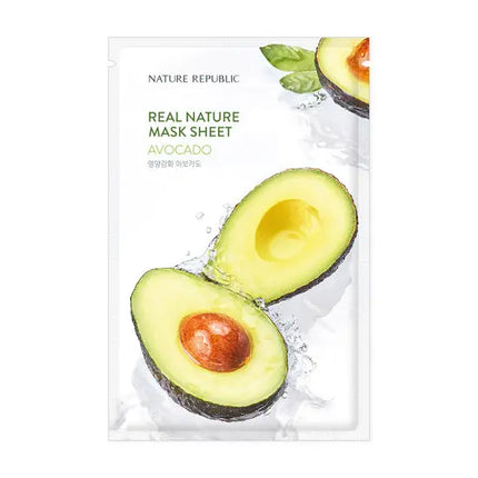 Nature Republic Nature Republic Real Nature Sheet Mask Avocado
