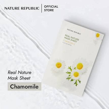 Nature Republic Real Nature Mask Sheet Chamomile