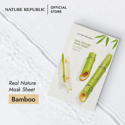 Nature Republic Real Nature Sheet Mask Bamboo