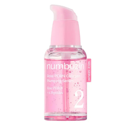 Numbuzin No.2 Rose PDRN Collagen Plumping Serum