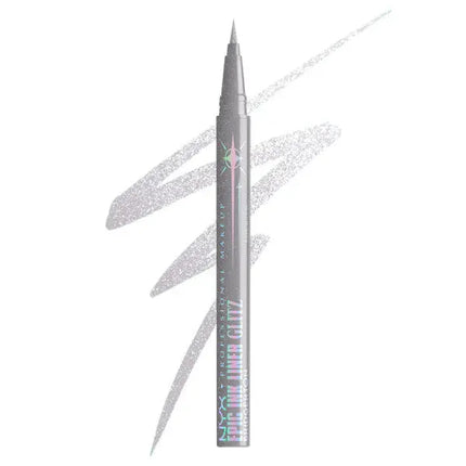 NYX Professional Makeup Bridgerton Epic Ink Liner Glitz 01 Glitzed In Silver