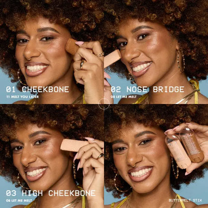 NYX Professional Makeup Buttermelt Highlighter Stix That's On Melt