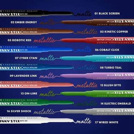 NYX Professional Makeup Epic Inky Stix Eyeliner Blush Byte