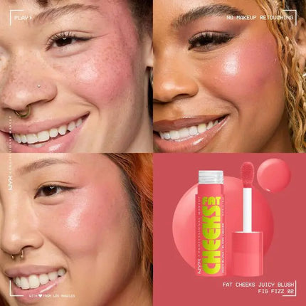NYX Professional Makeup Fat Cheeks Blush Fig Fizz