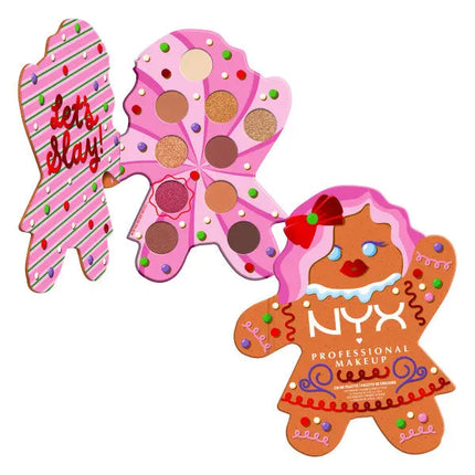 NYX Professional Makeup Holiday Gingerbaddie Eyeshadow Palette