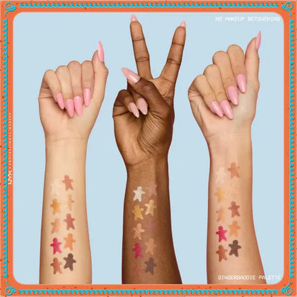 NYX Professional Makeup Holiday Gingerbaddie Eyeshadow Palette