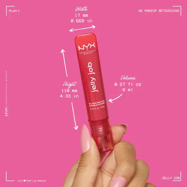 NYX Professional Makeup Jelly Job Lipgloss Jelly Frost