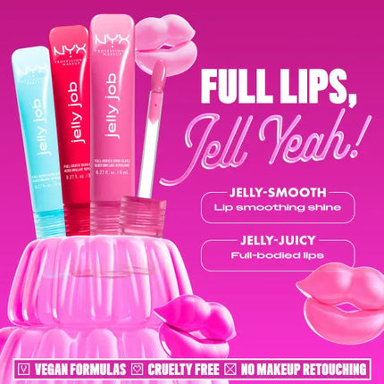 NYX Professional Makeup Jelly Job Lipgloss Jelly Kiss'd
