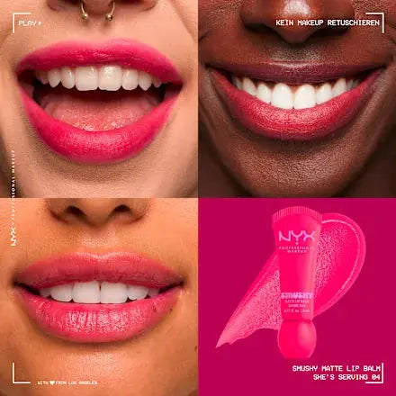 NYX Professional Makeup Smushy Matte Lip Balm She´s Serving