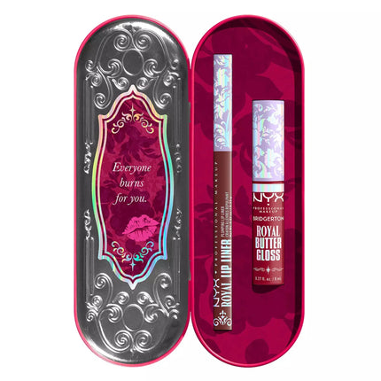 NYX Professional Makeup x Bridgerton Royal Treasures Duo Lipkit 05 Cherry Courtship + Berry Of The Ball