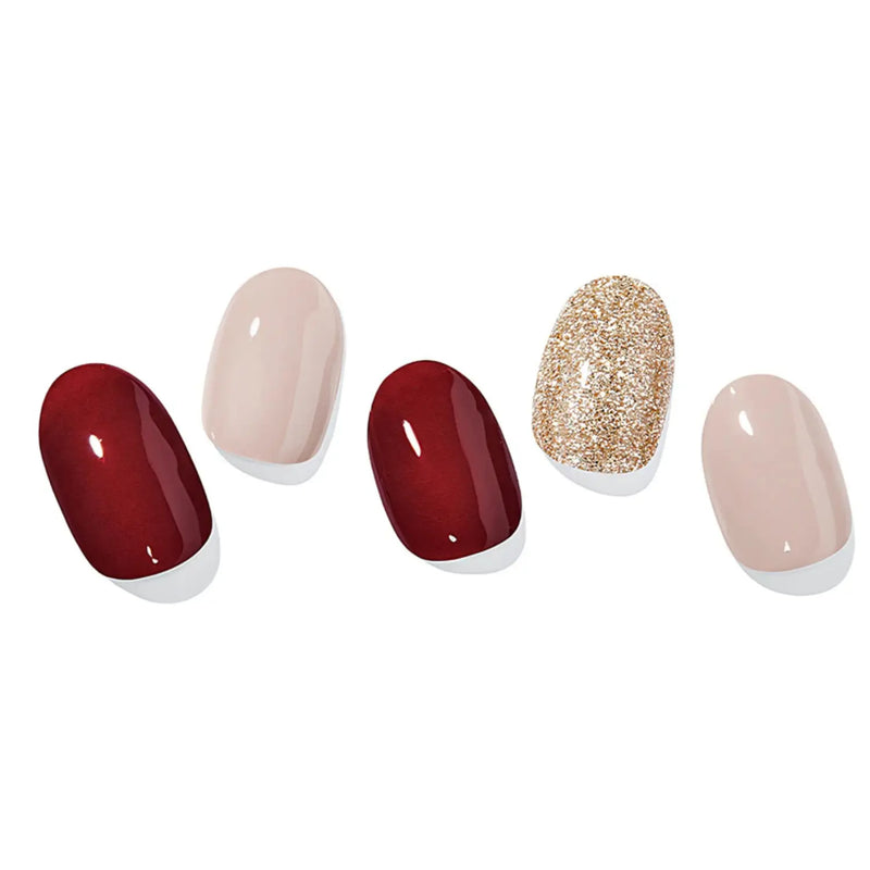 Ohora Semi Cured Gel Nail Strips N Rosewood