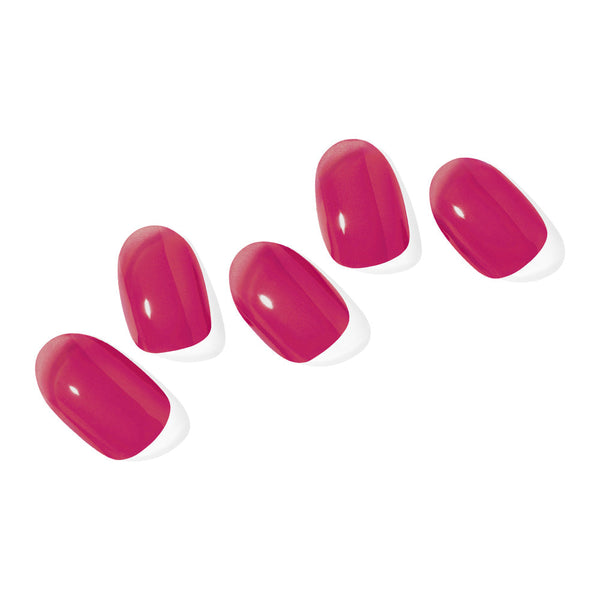 Ohora Semi Cured Gel Nail Strips N Tint Reddish, semi-uitgeharde gellak strips