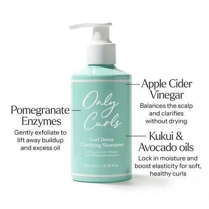 Only Curls Detox Clarifying Shampoo
