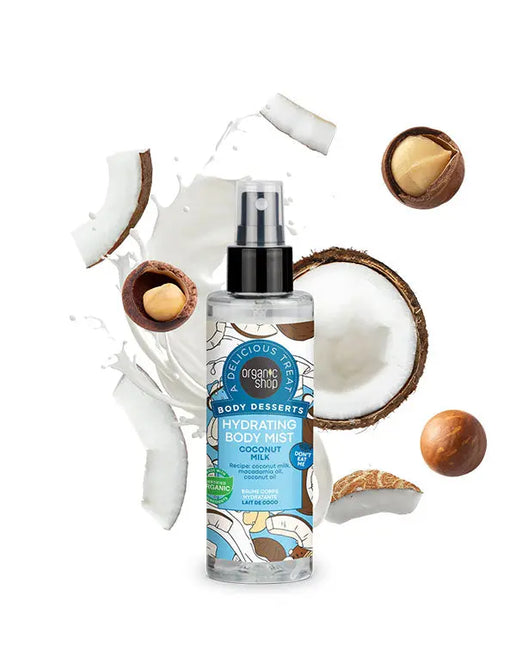 Organic Shop Body Desserts Hydrating Body Mist Coconut Milk