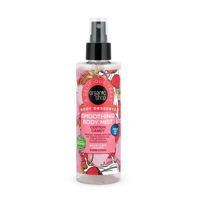 Organic Shop Body Desserts Smoothing Body Mist Cotton Candy