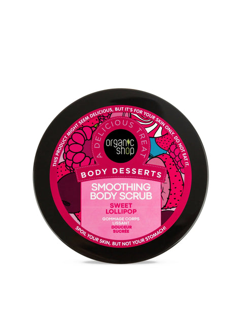 Organic Shop Body Desserts Smoothing Body Scrub Sweet Lollipop