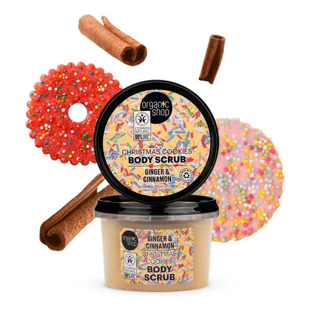 Organic Shop Body Scrub Christmas Cookies
