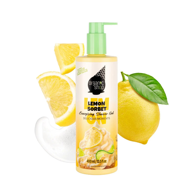 Organic Shop Energising Shower Gel Lemon Sorbet