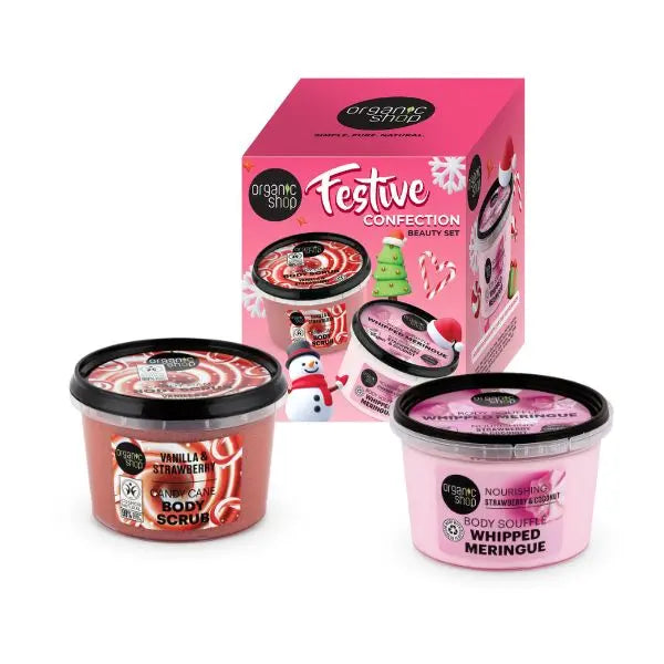Organic Shop Festive Confection Beauty Set