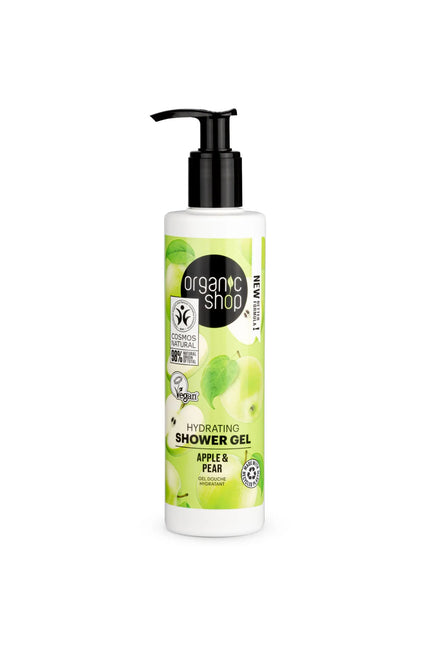 Organic Shop Hydrating Shower Gel Apple And Pear
