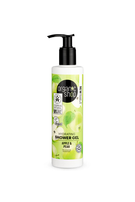 Organic Shop Hydrating Shower Gel Apple And Pear