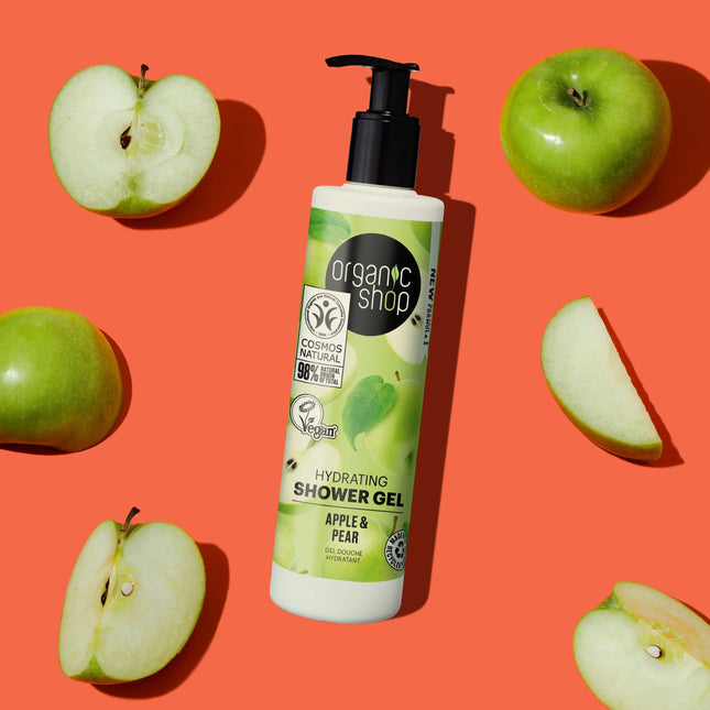 Organic Shop Hydrating Shower Gel Apple And Pear